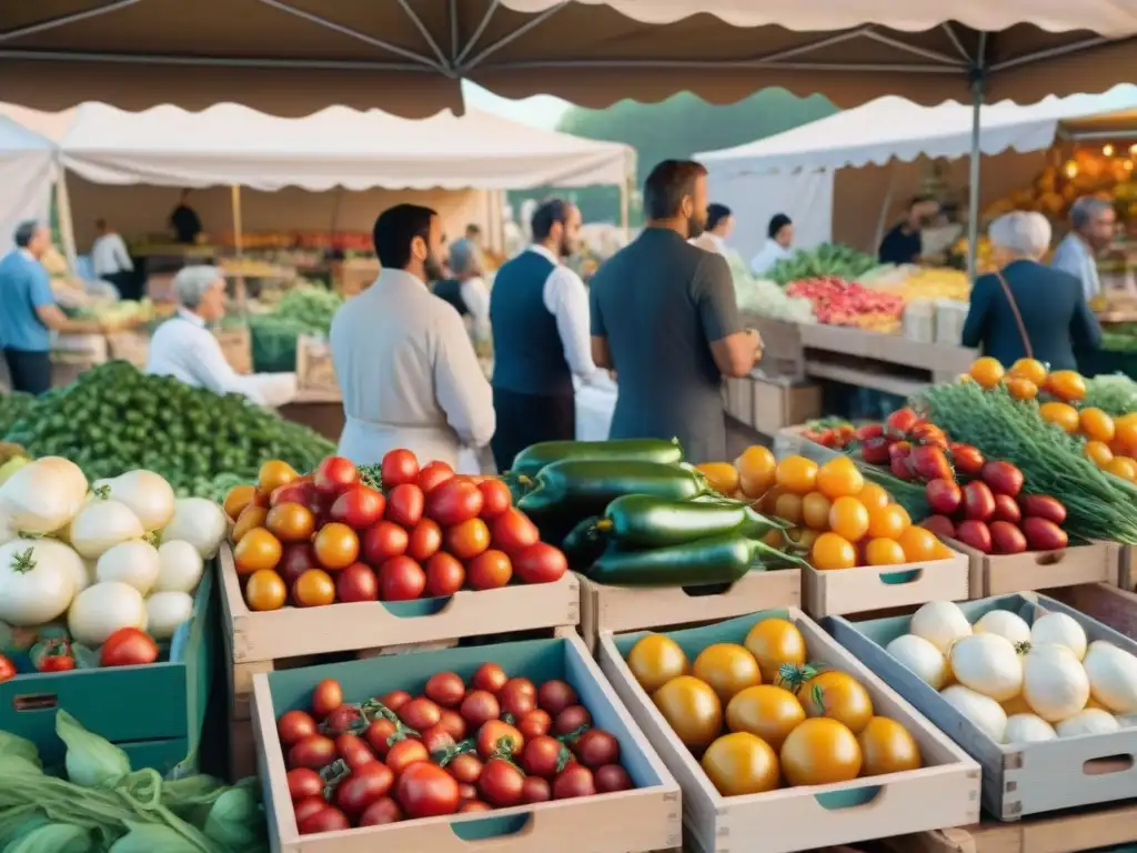 La vida en un mercado provenzal: influencias culinarias gastronomía francesa